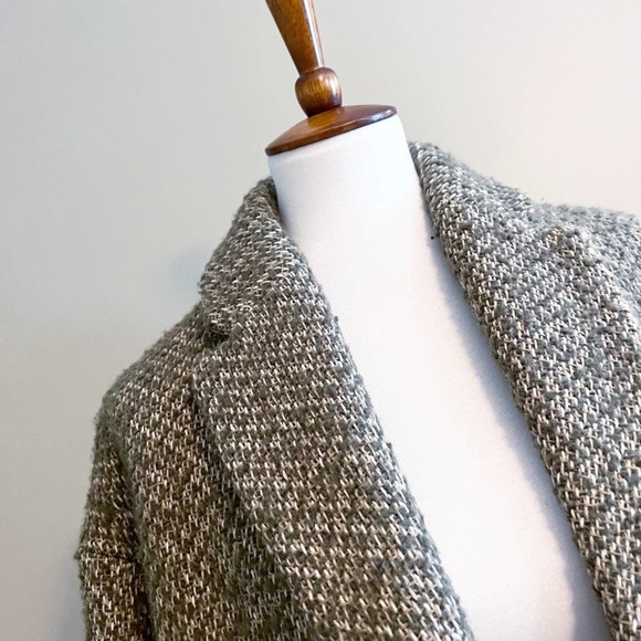 ** GET READY FOR FALL SALE !! ** Zara Structured Coat green brown tweed 1255/216 - Picture 9 of 10
